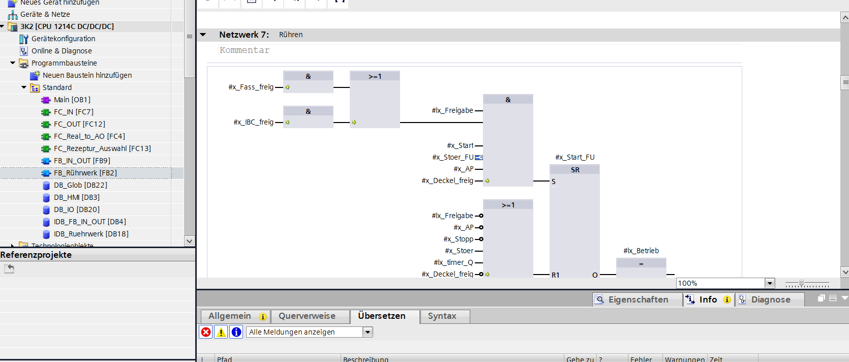 SPS Programmierung mit Siemens TIA